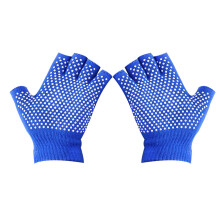 2Stk Halbfinger Gloves Baumwoll Sport Rutschfest