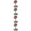 4Stk Kreativer Kristall Baum Desktop Schmuck Multicolor Wohnaccessoire 10