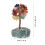 4Stk Kreativer Kristall Baum Desktop Schmuck Multicolor Wohnaccessoire 11