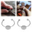 20Stk DIY Ring Basis Silber Metall Ringe Zum Selbermachen 7