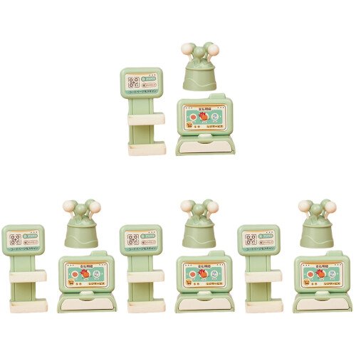 4Sets Simulation Plastik Mini Für Kinder Spielhaus 2