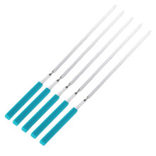 20Stk Bbq-Spieße Mit Silikongriff, Outdoor Bbq Blau
