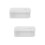 2Stk Buttercontainer Haltbar Transparent Mit Luftdichtem Deckel 9