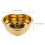4Stk Herzförmiger Teller Gold Für Snack Dessert 11