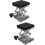 2Stk Mini Scherenlift Labor Hubtisch Schwarz Robust 9