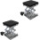 2Stk Mini Scherenlift Labor Hubtisch Schwarz Robust 5