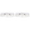 2Stk Weiße Detachable False Collar Herrenlos Mit Dekorativem 2