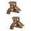 2Pièces En Bois Pour Hamster Pour Petits Rongeurs 7