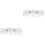 2Stk Weiße Detachable False Collar Herrenlos Mit Dekorativem 3
