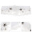 2Stk Weiße Detachable False Collar Herrenlos Mit Dekorativem 10
