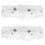 2Stk Weiße Detachable False Collar Herrenlos Mit Dekorativem 5
