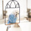 Perchoir Suspendu Hummingbird Noir, Accessoire Cage À Oiseaux 4