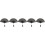 5Pièces Éventails À Main Pliables , Bambou Durable Pour Fête 9