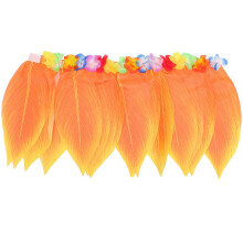4Pièces Jupe Grass Hawaïenne Douce Costume De Fête