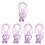 5Pièces À Enfants Bois Violet Réglable 4