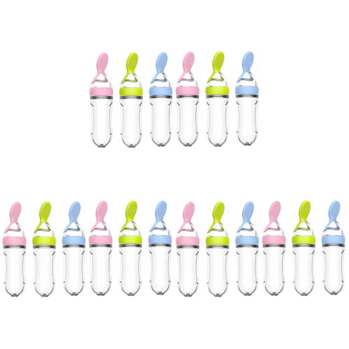 18Pièces Silicone Pour Purée Aliments Bébé 1