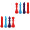 8Pièces Colliers De Dentition Bébé Silicone , Jouet Molaire 3