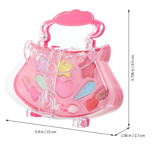 Ensemble De Maquillage Pour Filles Coffret Cosmétiques Simulés (Rose) 1