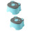 2Pièces Tabourets Bleus Confortables Pour Enfants 7