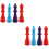 8Pièces Colliers De Dentition Bébé Silicone , Jouet Molaire 6