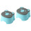 2Pièces Tabourets Bleus Confortables Pour Enfants 4