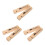 6Pièces Sifflets Bois Créatifs Khaki Enfants Jouets Éducatifs 5