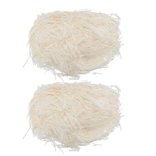 2Pièces Litière Papier Beige Pour Petits Animaux Absorbante Durable
