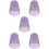 5Pièces Étui Silicone Protection Saxophone Violet Usage Professionnel 8