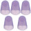 5Pièces Étui Silicone Protection Saxophone Violet Usage Professionnel 3