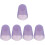 5Pièces Étui Silicone Protection Saxophone Violet Usage Professionnel 5