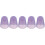 5Pièces Étui Silicone Protection Saxophone Violet Usage Professionnel 9