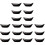 18Pcs Black Chopstick Holder Ceramic Rest Tableware Accessory 2