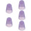 5Pièces Étui Silicone Protection Saxophone Violet Usage Professionnel 10