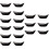 18Pcs Black Chopstick Holder Ceramic Rest Tableware Accessory 7
