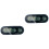 2Pièces Thermomètre Noir Durable 4