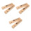 6Pièces Sifflets Bois Créatifs Khaki Enfants Jouets Éducatifs 6