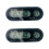 2Pièces Thermomètre Noir Durable 5