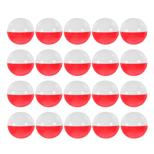 100Pcs Compact Plastic Capsule Balls for Fillable Vending Machine Toys 1