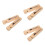 6Pièces Sifflets Bois Créatifs Khaki Enfants Jouets Éducatifs 8