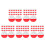 100Pcs Compact Plastic Capsule Balls for Fillable Vending Machine Toys 10