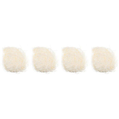 2Pièces Litière Papier Beige Pour Petits Animaux Absorbante Durable 2