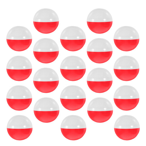 100Pcs Compact Plastic Capsule Balls for Fillable Vending Machine Toys 2