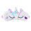 2Pièces Masques De Licorne Motif Amour Multiusage 1