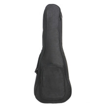 2Pièces Sac Ukulélé En Oxford Noir Avec Poche Pratique