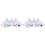 2Pièces Masques De Licorne Motif Amour Multiusage 2