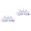 2Pièces Masques De Licorne Motif Amour Multiusage 4
