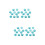 40Pcs Blue Crystal Cabochons Flat Base for Jewelry Accessories 7
