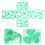 2Sets St. Patrick's Day Tischmatten-Set, Hellgrün, , Sicher 10
