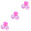 3Pièces Kit Réel Pour Filles Jouets 4