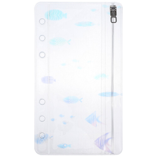 3Pièces Zippées Blanches En PVC, Pratiques Et Résistantes